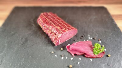 Wildschwein Schinken geräuchert