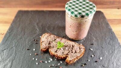 Wildleberwurst im Glas